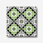 Aztec pattern tiles iyk103
