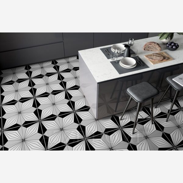 modern pattern tile
