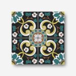 Kitchen patterned floor tiles iyk118