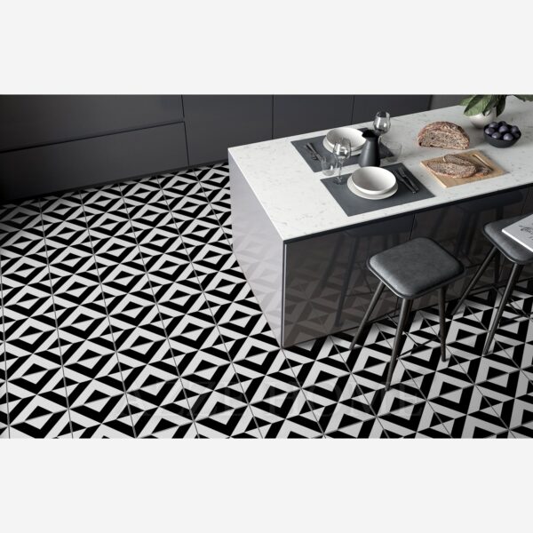 modern pattern tile