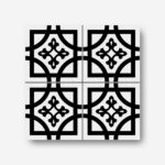 Garage patterned tiles iyk146