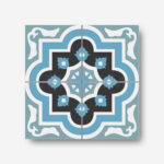 8x8 floral pattern tiles iyk19