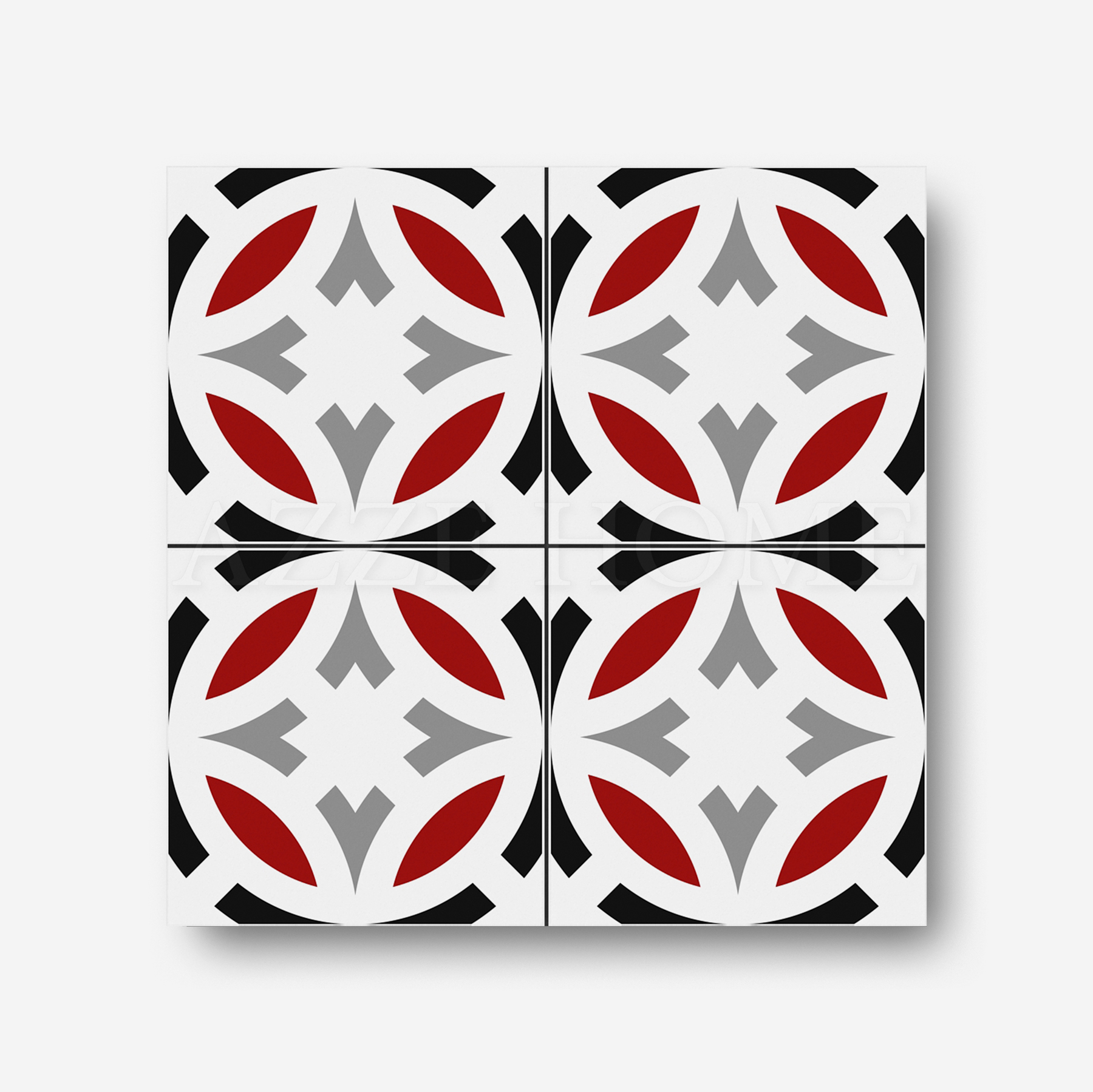 8x8 cement effect tiles iyk34