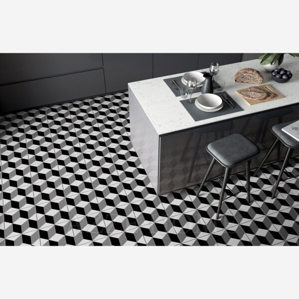 modern pattern tile