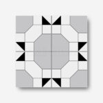 8x8 orange pattern tiles iyk48