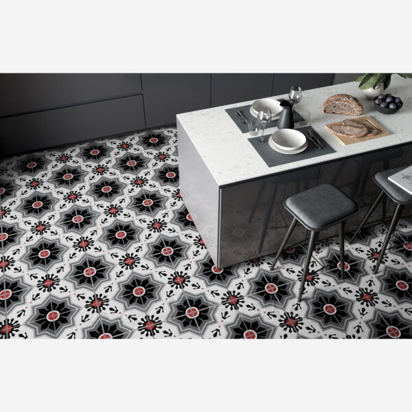 modern pattern tile