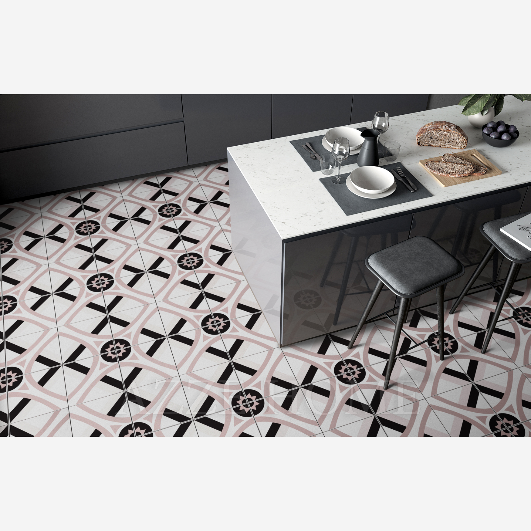 modern pattern tile