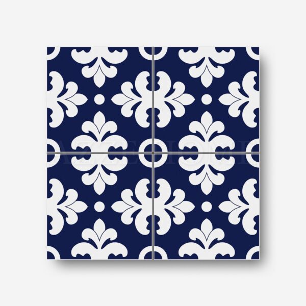Ornamental pattern tiles iyk82