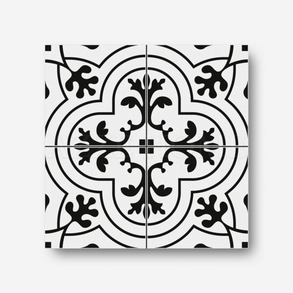 Tropical motif floor tiles iyk98