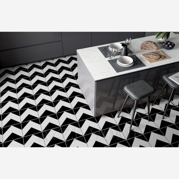 modern pattern tile