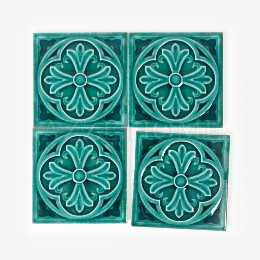 Shaped-glazed-tiles-11x11-lily-model-turquoise-top-porcelain-ceramic-tile-3d-product-ornament-room-decor-style-mid-century-organic-iconic-mosaic-flooring-vinyl-ideas-clearance-reviews-accessories-countertop-tile