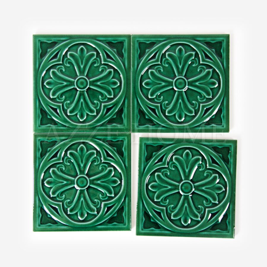 Shaped-glazed-tiles-11x11-lily-model-emerald-top-porcelain-ceramics-tile-3d-product-ornament-room-decor-style-mid-century-organic-iconic-mosaic-flooring-vinyl-ideas-clearance-reviews-accessories-handmade