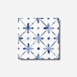 blue floral tiles 10x10 ics64