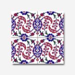vine motif ceramic tiles icg18 2