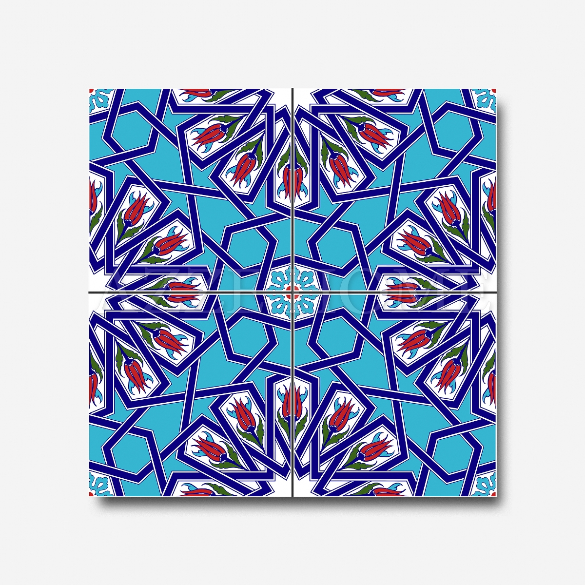 damask tile patterns icg25