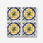 Glass finish floor tiles ick34