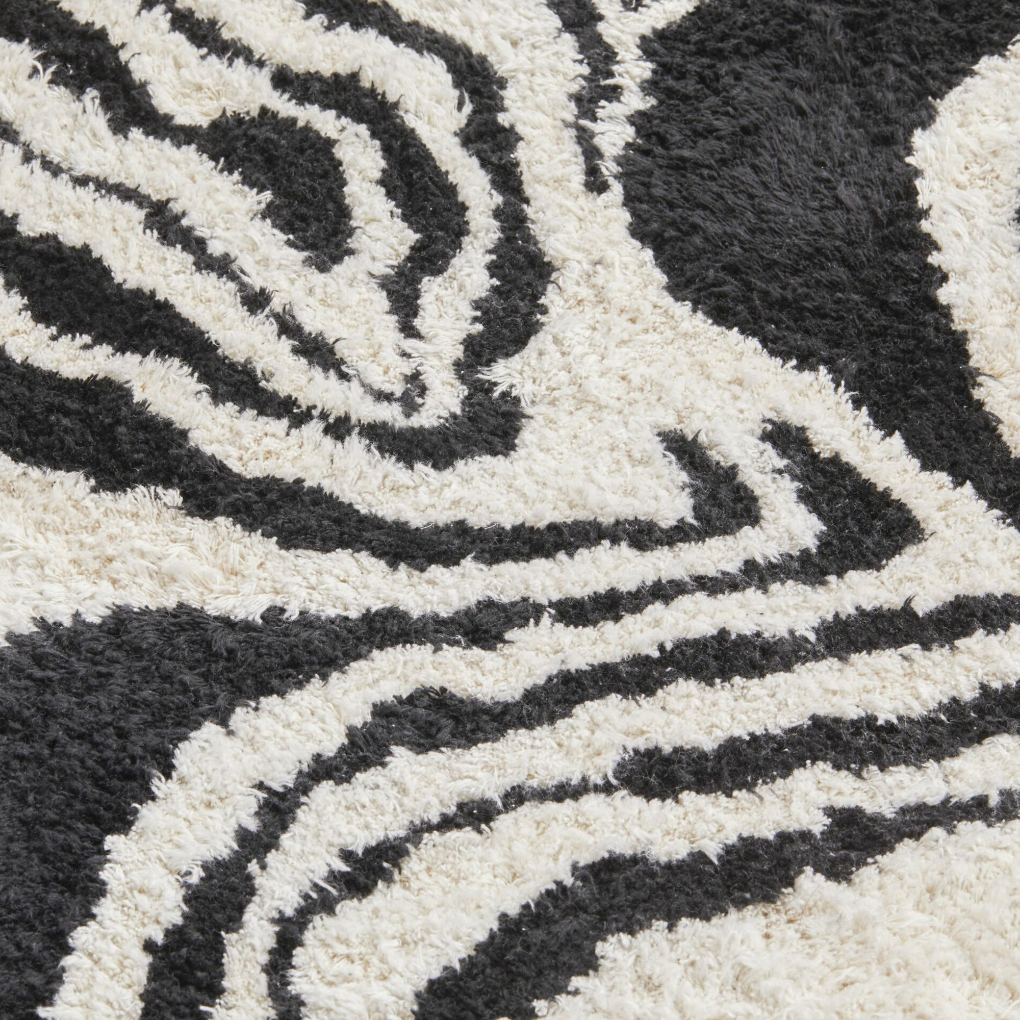 Sole Linea Black - Tufting Wool Carpet - Image 4