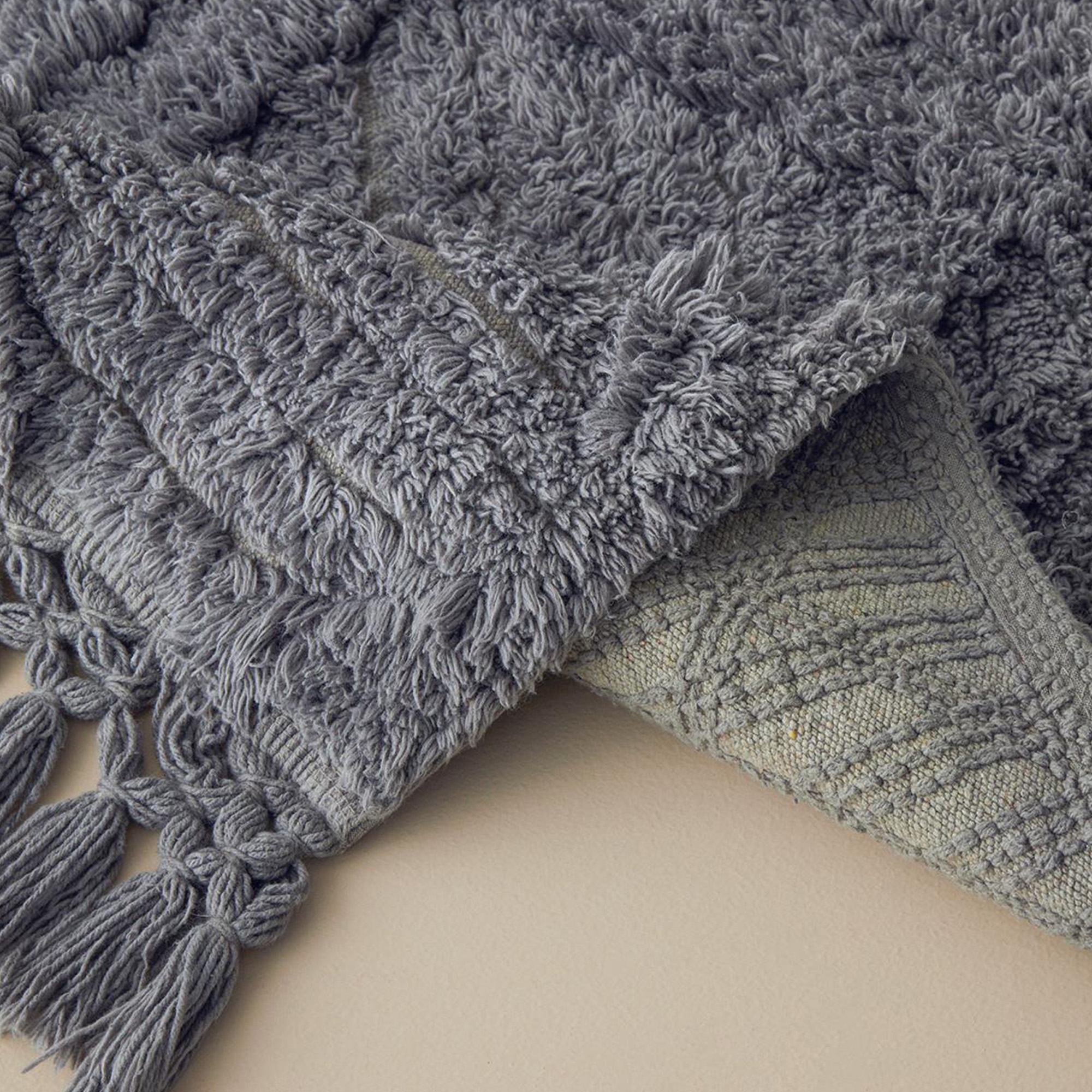 Tassel Check - Bath Mat - Image 3