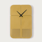 wooden wall clock oobje 008